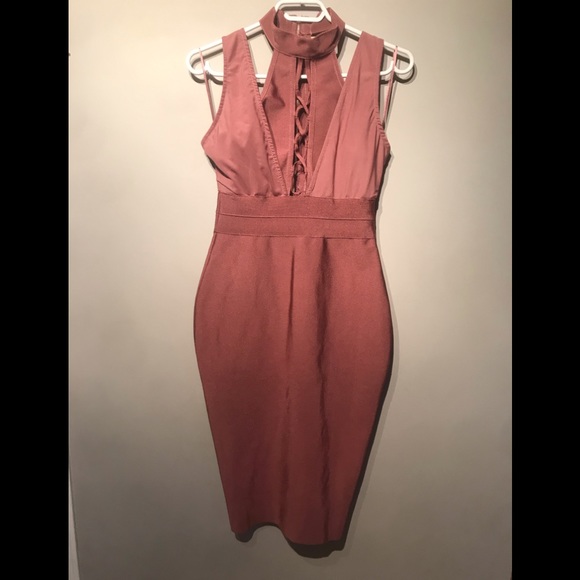 Weekends Only MIDI Dress-Muave Fashion Nova - Picture 7 of 9